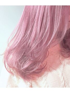 ミュー(Mu) ホワイトピンク　ペールピンク