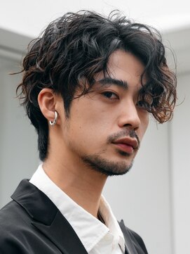 フィフス 札幌大通(fifth) 札幌メンズパーマルーズパーマシャドウパーマセンターパート緩め