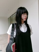 チクロヘアー(Ticro hair)&nbsp;@nkkn15 透明感暗髪カラー/レイヤーカット