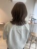 【大人艶カラー】白髪染めのみ+シャンプー・ブロー ￥8900