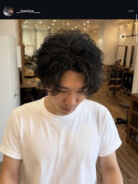 バディ 中野駅前店(BUDDY) メンズスパイラルパーマ
