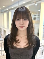 ニューヨークニューヨーク なんば道頓堀店(NYNY)&nbsp;透明感ベージュ×顔まわりレイヤー