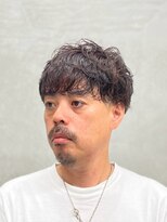サームマン 人形町(SARM MAN) 無造作な動きが映える毛流れメンズショートスタイル