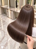 アース 渋谷店(HAIR&MAKE EARTH)&nbsp;艶感ロング美髪縮毛矯正