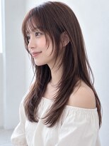 ヘアーループセラデザインワークス(Hair ruup Sela design works)&nbsp;大人可愛い韓国風レイヤーロング
