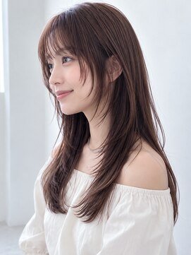 ヘアーループセラデザインワークス(Hair ruup Sela design works) 大人可愛い韓国風レイヤーロング