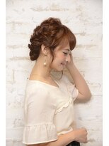 ラボヌールヘアー シェリ 久喜店(La Bonheur hair cheri) 【La Bonheur】アンティークアレンジ♪