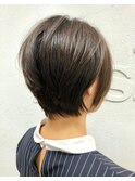 大人可愛い前下がりショートボブ!!!