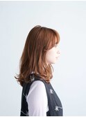 前髪カタログ/くびれミディ/イヤリングカラー/新宿