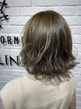 ヘア スパ ビューティー エールフォルム(HAIR SPA BEAUTY YELLFORME) 透明感オリーブグレージュ