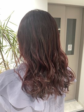 フレームプラス 御堂筋難波店(FRAME +) 【FRAME+】こっくり深めピンクの秋カラー