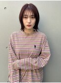 くびれモードチョコレート暖色ボブ