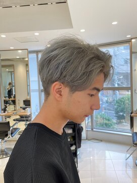 ガリカ シーム(Gallica/SEAM) 【川辺晴加】Wケアブリーチでつくるハイトーンアッシュグレー