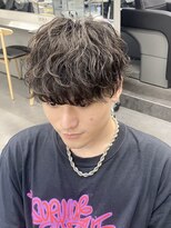 フィフス 渋谷(fifth)&nbsp;メンズマッシュ波巻きスパイラルパーマツイストスパイラルパーマ