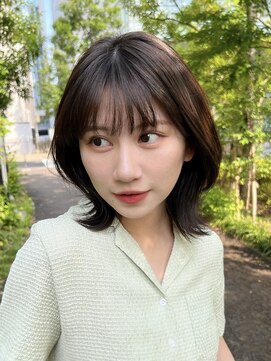 ビュートリアム 広尾(BEAUTRIUM) 20代30代　広尾　恵比寿　レイヤーカット　外ハネ　韓国