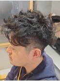 メンズ/リバースパーマ