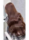 brown beige/髪質改善/髪質改善トリートメント/