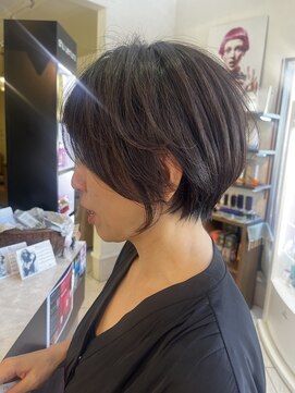 コレットヘア(Colette hair) 大人ショート／丸みショート／黒髪ショート