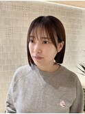 パッツリボブ
