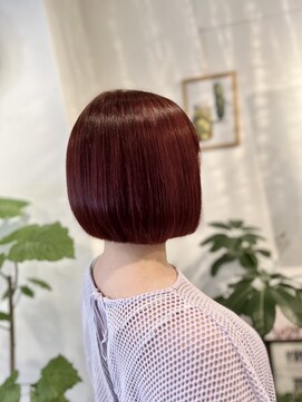 紡 #ショートボブ