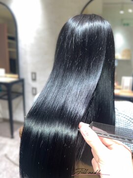 ジル アンク(Jill ankh) 《Jillankh 姫路駅前》ダークブラウン 暗髪 髪質改善カラー