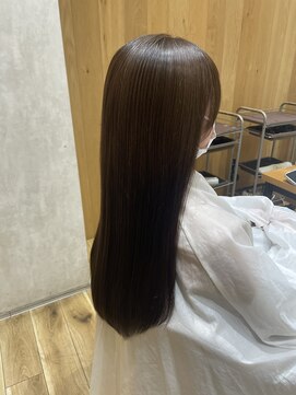 フィゼル あべのルシアス店(Aujua fizelle) 艶髪ウルティアカラー　＊佐藤　空