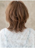 □細めハイライトイメチェン外ハネボブウルフ709★戸頭20代30代