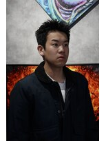 ツークツワンク バーバー 新宿(ZUG2WANG BARBER)&nbsp;スパイキーショート