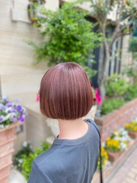 ピュア ポイント 和光店(PURE POINT) ピンクベージュ／ボブ