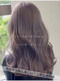 【ブリーチ特化サロン】　ブリーチあり×ラベンダーグレージュ