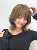 美髪韓国レイヤーボブ/髪質改善/ミディアム