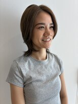 フォークロア 本店(Folk Lore)&nbsp;柔らかいベージュ＆レイヤーで柔らかに！