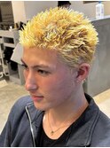 スペインカール/スパイキーショート/フェザーパーマ/北堀江