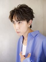 ラヴィズム(LUVISM)&nbsp;万代波巻きパーマハイライトシャドウパーマツイストパーマウルフ