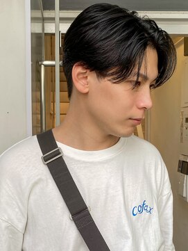 ラパンセヴェールメンズ 栄(LA PENSEE VERT MEN'S) メンズツーブロックセンターパート