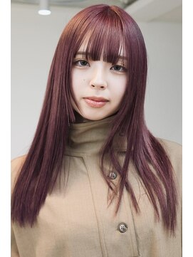 ラック 表参道(LUCK) ワインレッド/ボルドー/ケアブリーチ/ブリーチ/表参道/原宿