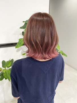 アモレット 天文館店(amoretto) 【amoretto_miu/裾カラー/pink color】