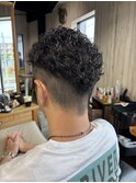 メンズ　パーマ