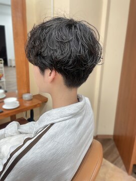 ラウンジ モリオ イケブクロ(Lounge MORIO Ikebukuro) 大人ニュアンスパーマ/マッシュショートパーマ/刈り上げパーマ