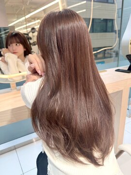 アッシュ 茗荷谷店(Ash) 透明感ベージュカラー×レイヤーカット