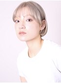 似合わせカット20代30代40代ハイトーン小顔ショートボブ1202