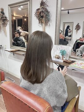 【矯正毛でも沈まない】透明感カラー ..~*＊.