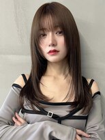 ロンドイディールバンダイ 新潟万代(Lond ideal)&nbsp;巻ける縮毛矯正×チョコグレージュ