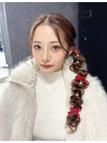 ラルガ 黒崎(Raruga)&nbsp;編みおろし/カチモリハーフアップ/