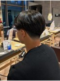 【メンズ山田】春はすっきり◎センターパート×フェード
