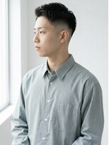 キビト(kibito) 新宿曙橋若松河田市ヶ谷四ツ谷ツーブロックフェード20代30代40代