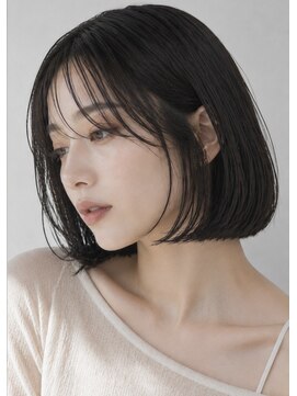 ラベストオイケ(LOVEST OIKE) 【LOVESTOIKE】艶感ミニボブ×ダークグレージュ