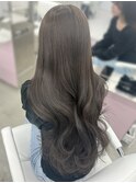 ☆透明感たっぷりショコラグレージュ 艶カラー☆