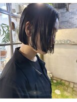 ロッソサンテ(rosso sante) 黒髪ボブ
