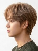 爽やかさと透明感のあるスマートウルフスタイル